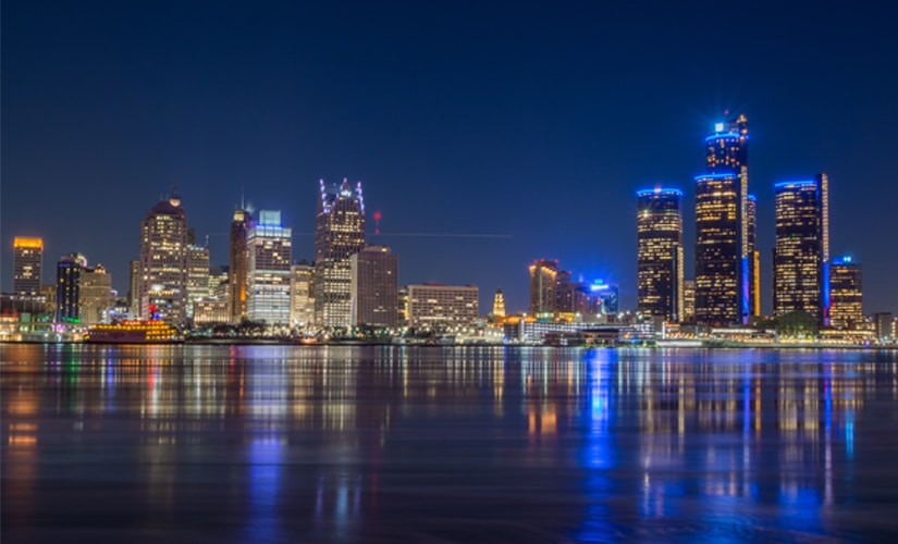 Detroit Skyline