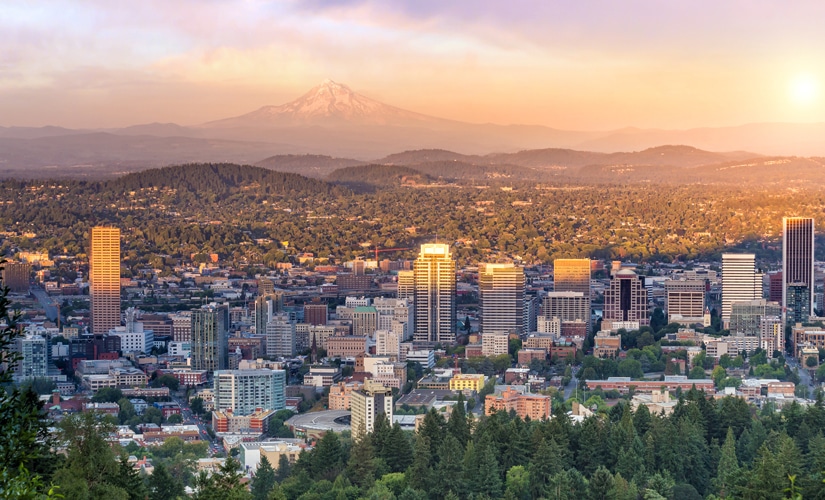 Portland skyline