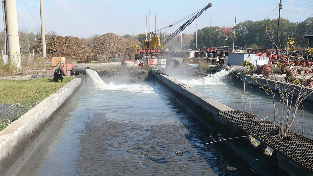 Industrial wastewater