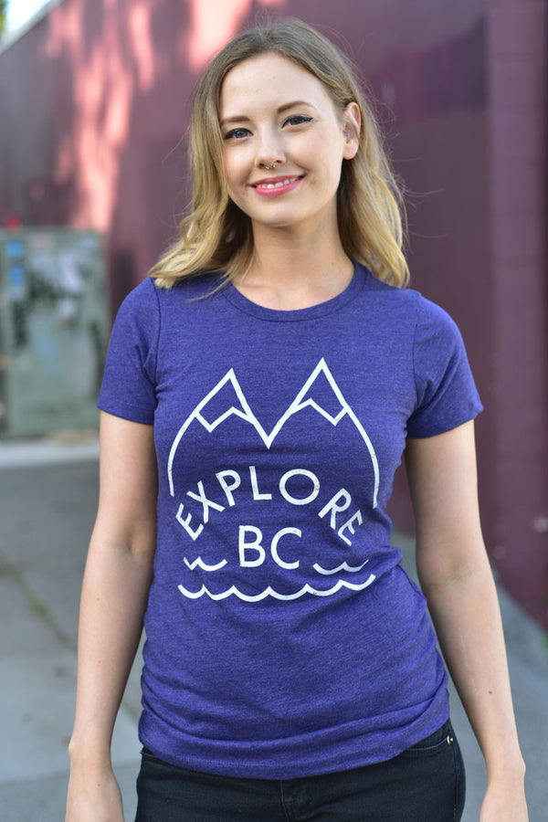 Explore BC T-Shirt - Womens - Ole Originals Clothing Co.