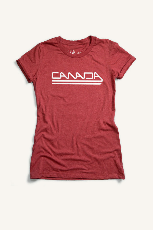 Canada T-shirt - Women - Ole Originals Clothing Co.