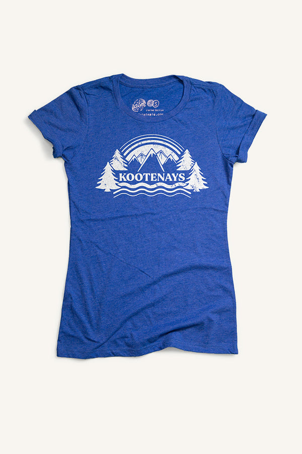 Kootenays T-shirt - Womens - Ole Originals Clothing Co.