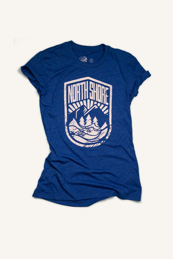 North Shore Crest - T-shirt - Women - Ole Originals Clothing Co.