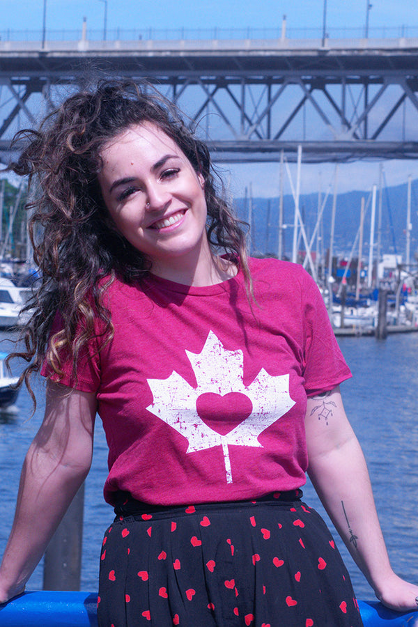 I Heart Canada T-Shirt - Ole Originals Clothing Co.