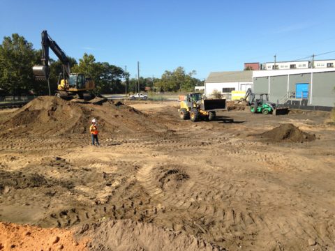 Site Excavation and Soil Stockpile