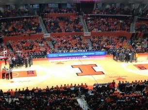 University of Illinois basketball court