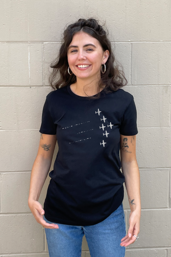 Snowbirds Formation T-shirt - Womens - Ole Originals Clothing Co.